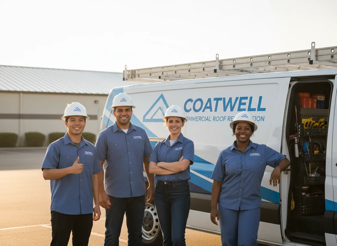 Commercial roof coating company in Greenbush, MI